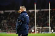 1 March 2025; Cork manager Pat Ryan, wearing a black armband in memory of his brother Ray Ryan who died recently, during the Allianz Hurling League Division 1A match between Cork and Kilkenny at SuperValu Páirc Uí Chaoimh in Cork. Photo by Piaras Ó Mídheach/Sportsfile