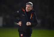 1 March 2025; Armagh manager Kieran McGeeney before the Allianz Football League Division 1 match between Armagh and Dublin at the BOX-IT Athletic Grounds in Armagh. Photo by Ben McShane/Sportsfile