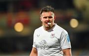 1 March 2025; Jacob Stockdale of Ulster during the United Rugby Championship match between Ulster and Scarlets at the Kingspan Stadium in Belfast. Photo by Shauna Clinton/Sportsfile