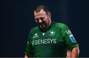 1 March 2025; Jack Aungier of Connacht reacts during the United Rugby Championship match between Connacht and Benetton at the Dexcom Stadium in Galway. Photo by Tyler Miller/Sportsfile