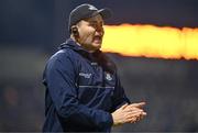 1 March 2025; Dublin manager Dessie Farrell during the Allianz Football League Division 1 match between Armagh and Dublin at the BOX-IT Athletic Grounds in Armagh. Photo by Ben McShane/Sportsfile