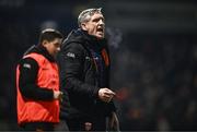 1 March 2025; Armagh manager Kieran McGeeney during the Allianz Football League Division 1 match between Armagh and Dublin at the BOX-IT Athletic Grounds in Armagh. Photo by Ben McShane/Sportsfile