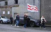 2 March 2025; Tyrone supporters make their way to the ground before the Allianz Football League Division 1 match between Galway and Tyrone at Tuam Stadium in Tuam, Galway. Photo by Piaras Ó Mídheach/Sportsfile