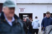 2 March 2025; Spectators queue to enter the ground before the Allianz Football League Division 1 match between Galway and Tyrone at Tuam Stadium in Tuam, Galway. Photo by Piaras Ó Mídheach/Sportsfile