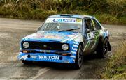 2 March 2025; Chris Armstrong and Darren Curran compete during the Midlands Triton Showers Stages Rally Round 1 of the 2025 National Rally Championship in Longford. Photo by Philip Fitzpatrick/Sportsfile
