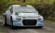 2 March 2025; Paul Barrett and Darragh Kelly in their Citroen C3 Rally2 compete during the Midlands Triton Showers Stages Rally Round 1 of the 2025 National Rally Championship in Longford. Photo by Philip Fitzpatrick/Sportsfile