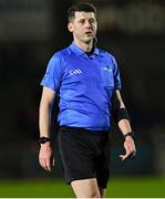 1 March 2025; Referee Sean Stack during the Allianz Hurling League Division 1A match between Wexford and Galway at Chadwicks Wexford Park in Wexford. Photo by Stephen Marken/Sportsfile