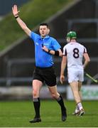 1 March 2025; Referee Sean Stack during the Allianz Hurling League Division 1A match between Wexford and Galway at Chadwicks Wexford Park in Wexford. Photo by Stephen Marken/Sportsfile