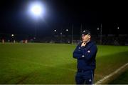 1 March 2025; Dublin manager Dessie Farrell during the Allianz Football League Division 1 match between Armagh and Dublin at the BOX-IT Athletic Grounds in Armagh. Photo by Ben McShane/Sportsfile