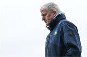 2 March 2025; Limerick manager John Kiely before the Allianz Hurling League Division 1A match between Limerick and Clare at TUS Gaelic Grounds in Limerick. Photo by Brendan Moran/Sportsfile