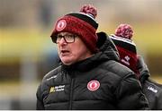 2 March 2025; Tyrone manager Malachy O'Rourke during the Allianz Football League Division 1 match between Galway and Tyrone at Tuam Stadium in Tuam, Galway. Photo by Piaras Ó Mídheach/Sportsfile