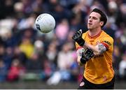 2 March 2025; Tyrone goalkeeper Niall Morgan during the Allianz Football League Division 1 match between Galway and Tyrone at Tuam Stadium in Tuam, Galway. Photo by Piaras Ó Mídheach/Sportsfile