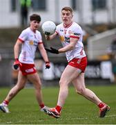 2 March 2025; Peter Harte of Tyrone during the Allianz Football League Division 1 match between Galway and Tyrone at Tuam Stadium in Tuam, Galway. Photo by Piaras Ó Mídheach/Sportsfile