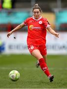1 March 2025; Kate Mooney of Shelbourne during the 2025 Women's President's Cup match between Shelbourne and Athlone Town at Tolka Park in Dublin. Photo by Stephen McCarthy/Sportsfile