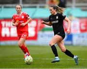 1 March 2025; Maddie Gibson of Athlone Town during the 2025 Women's President's Cup match between Shelbourne and Athlone Town at Tolka Park in Dublin. Photo by Stephen McCarthy/Sportsfile