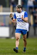 2 March 2025; Jamie Barron of Waterford reacts during the Allianz Hurling League Division 1B match between Waterford and Dublin at Walsh Park in Waterford. Photo by Seb Daly/Sportsfile