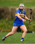 1 March 2025; Niamh Treacy of Tipperary during the Very National Camogie League Division 1A match between between Tipperary and Kilkenny at The Ragg GAA Grounds in Tipperary. Photo by Tom Beary/Sportsfile