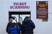 2 March 2025; Spectators make their way into the ground before the Allianz Football League Division 1 match between Galway and Tyrone at Tuam Stadium in Tuam, Galway. Photo by Piaras Ó Mídheach/Sportsfile