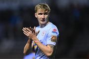 3 March 2025; Sean Boyd of Shelbourne after the SSE Airtricity Men's Premier Division match between Galway United and Shelbourne at Eamonn Deacy Park in Galway. Photo by Ben McShane/Sportsfile