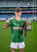 4 March 2024; Eanna Costello of Calasanctius College, Galway, ahead of his team's Masita All-Ireland Post Primary Schools B Hurling Final against Cross & Passion College Ballycastle, Antrim, during the Masita All-Ireland Post Primary Schools Finals Captains Call at Croke Park in Dublin. Photo by Stephen McCarthy/Sportsfile