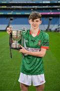 4 March 2024; Eanna Costello of Calasanctius College, Galway, ahead of his team's Masita All-Ireland Post Primary Schools B Hurling Final against Cross & Passion College Ballycastle, Antrim, during the Masita All-Ireland Post Primary Schools Finals Captains Call at Croke Park in Dublin. Photo by Stephen McCarthy/Sportsfile