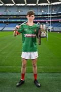 4 March 2024; Eanna Costello of Calasanctius College, Galway, ahead of his team's Masita All-Ireland Post Primary Schools B Hurling Final against Cross & Passion College Ballycastle, Antrim, during the Masita All-Ireland Post Primary Schools Finals Captains Call at Croke Park in Dublin. Photo by Stephen McCarthy/Sportsfile
