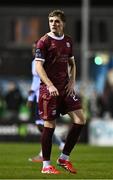 3 March 2025; Cian Byrne of Galway United during the SSE Airtricity Men's Premier Division match between Galway United and Shelbourne at Eamonn Deacy Park in Galway. Photo by Ben McShane/Sportsfile