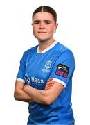 27 February 2025; Aoife Mulkern during a Waterford FC squad portraits session at SETU Arena in Carriganore, Waterford. Photo by Tyler Miller/Sportsfile