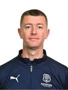 27 February 2025; Head coach Gary Hunt during a Waterford FC squad portraits session at SETU Arena in Carriganore, Waterford. Photo by Tyler Miller/Sportsfile