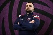 5 March 2025; Manager Phil Trill during a Galway United squad portraits session at Diligent in Galway. Photo by Ben McShane/Sportsfile