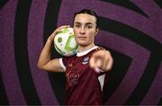 5 March 2025; Niamh Farrelly during a Galway United squad portraits session at Diligent in Galway. Photo by Ben McShane/Sportsfile