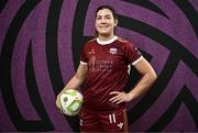 5 March 2025; Rachel Kearns during a Galway United squad portraits session at Diligent in Galway. Photo by Ben McShane/Sportsfile