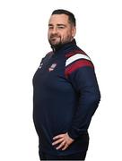 5 March 2025; Manager Phil Trill during a Galway United squad portraits session at Diligent in Galway. Photo by Piaras Ó Mídheach/Sportsfile