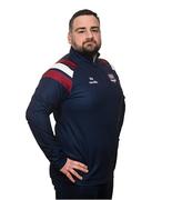 5 March 2025; Manager Phil Trill during a Galway United squad portraits session at Diligent in Galway. Photo by Piaras Ó Mídheach/Sportsfile