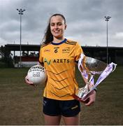 6 March 2025; In attendance at the Ladies HEC Championships Captains Day at Queens University Belfast is Emma Duggan of DCU. Photo by David Fitzgerald/Sportsfile
