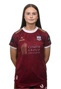 5 March 2025; Lucy Jayne Grant during a Galway United squad portraits session at Diligent in Galway. Photo by Piaras Ó Mídheach/Sportsfile