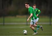 28 February 2025; Curtis Egan of Republic of Ireland during the U16 Boys International Friendly match between Repubic of Ireland and Finland at the FAI National Training Centre in Abbotstown, Dublin. Photo by Piaras Ó Mídheach/Sportsfile