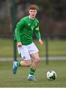 28 February 2025; Sean Spaight of Republic of Ireland during the U16 Boys International Friendly match between Repubic of Ireland and Finland at the FAI National Training Centre in Abbotstown, Dublin. Photo by Piaras Ó Mídheach/Sportsfile