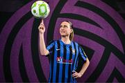 6 March 2025; Maddie Gibson during an Athlone Town squad portraits session at Athlone Town Stadium in Lissywollen, Westmeath. Photo by Ben McShane/Sportsfile