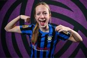 6 March 2025; Katherine Sullivan during an Athlone Town squad portraits session at Athlone Town Stadium in Lissywollen, Westmeath. Photo by Ben McShane/Sportsfile