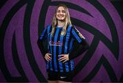 6 March 2025; Natalie McNally during an Athlone Town squad portraits session at Athlone Town Stadium in Lissywollen, Westmeath. Photo by Ben McShane/Sportsfile