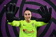 6 March 2025; Goalkeeper Maria Matthaiou during an Athlone Town squad portraits session at Athlone Town Stadium in Lissywollen, Westmeath. Photo by Ben McShane/Sportsfile