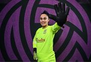 6 March 2025; Goalkeeper Maria Matthaiou during an Athlone Town squad portraits session at Athlone Town Stadium in Lissywollen, Westmeath. Photo by Ben McShane/Sportsfile