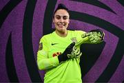 6 March 2025; Goalkeeper Maria Matthaiou during an Athlone Town squad portraits session at Athlone Town Stadium in Lissywollen, Westmeath. Photo by Ben McShane/Sportsfile