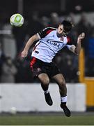 7 March 2025; Andy Paraschiv of Dundalk during the SSE Airtricity Men's Premier Division match between Dundalk and Treaty United at Oriel Park in Dundalk, Louth. Photo by Ben McShane/Sportsfile