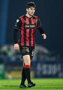 7 March 2025; Colm Whelan of Bohemians during the SSE Airtricity Men's Premier Division match between Waterford and Bohemians at the Regional Sports Centre in Waterford. Photo by Piaras Ó Mídheach/Sportsfile