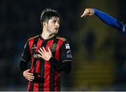 7 March 2025; Colm Whelan of Bohemians during the SSE Airtricity Men's Premier Division match between Waterford and Bohemians at the Regional Sports Centre in Waterford. Photo by Piaras Ó Mídheach/Sportsfile