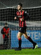 7 March 2025; Colm Whelan of Bohemians, 9, after scoring his side's third goal, for his hat-trick, during the SSE Airtricity Men's Premier Division match between Waterford and Bohemians at the Regional Sports Centre in Waterford. Photo by Piaras Ó Mídheach/Sportsfile