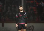 7 March 2025; Conor Keeley of Drogheda United during the SSE Airtricity Men's Premier Division match between Shelbourne and Drogheda United at Tolka Park in Dublin. Photo by Seb Daly/Sportsfile