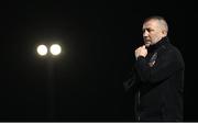 7 March 2025; Bohemians manager Alan Reynolds during the SSE Airtricity Men's Premier Division match between Waterford and Bohemians at the Regional Sports Centre in Waterford. Photo by Piaras Ó Mídheach/Sportsfile